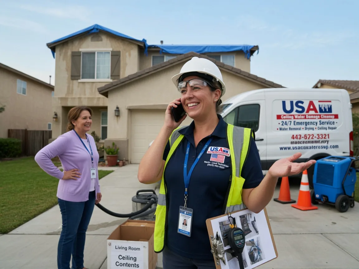 Ceiling Water Damage Restoration Harsens Island, MI FAQs